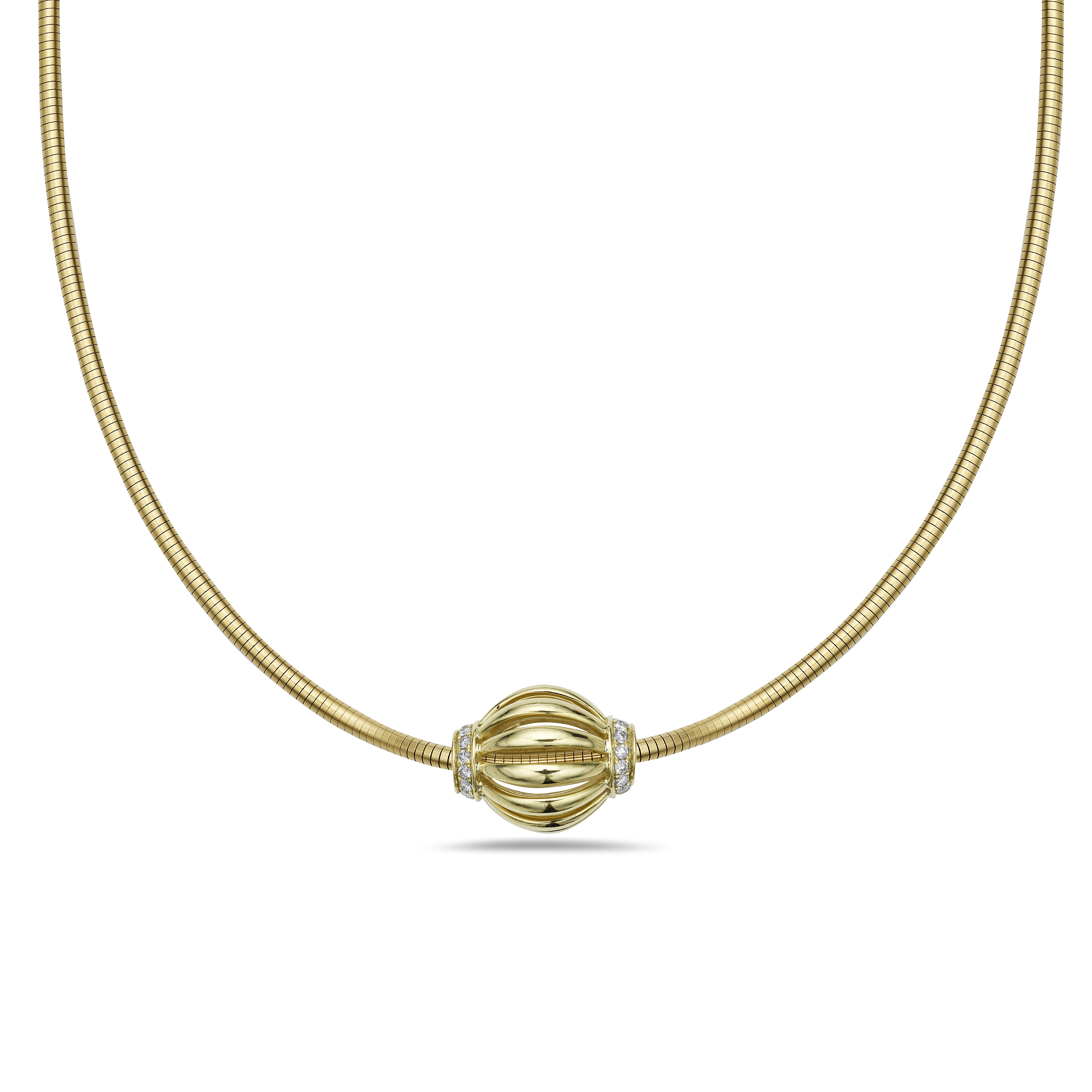 Birdcage Rondel Pendant