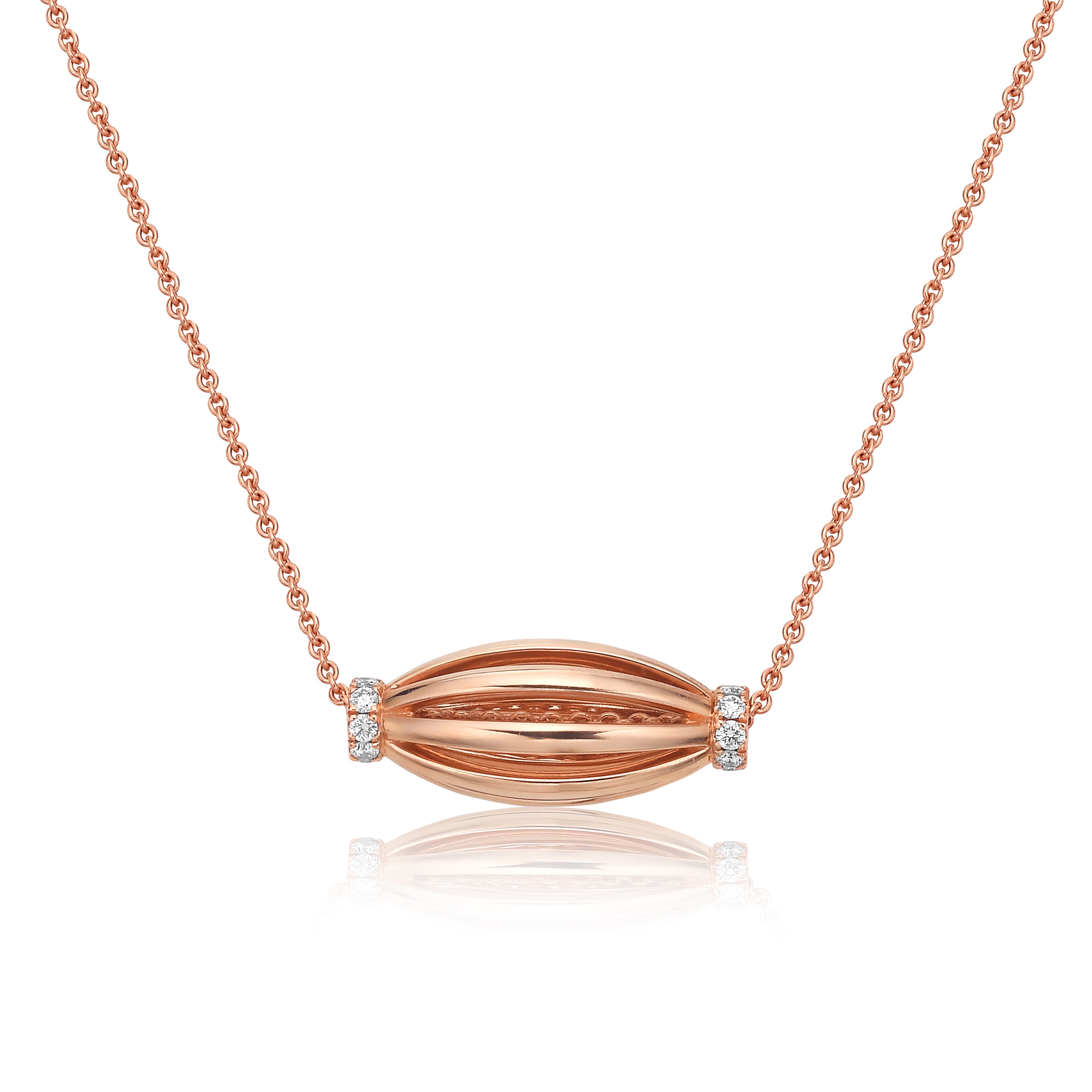 Tapered Barrel Birdcage Pendant