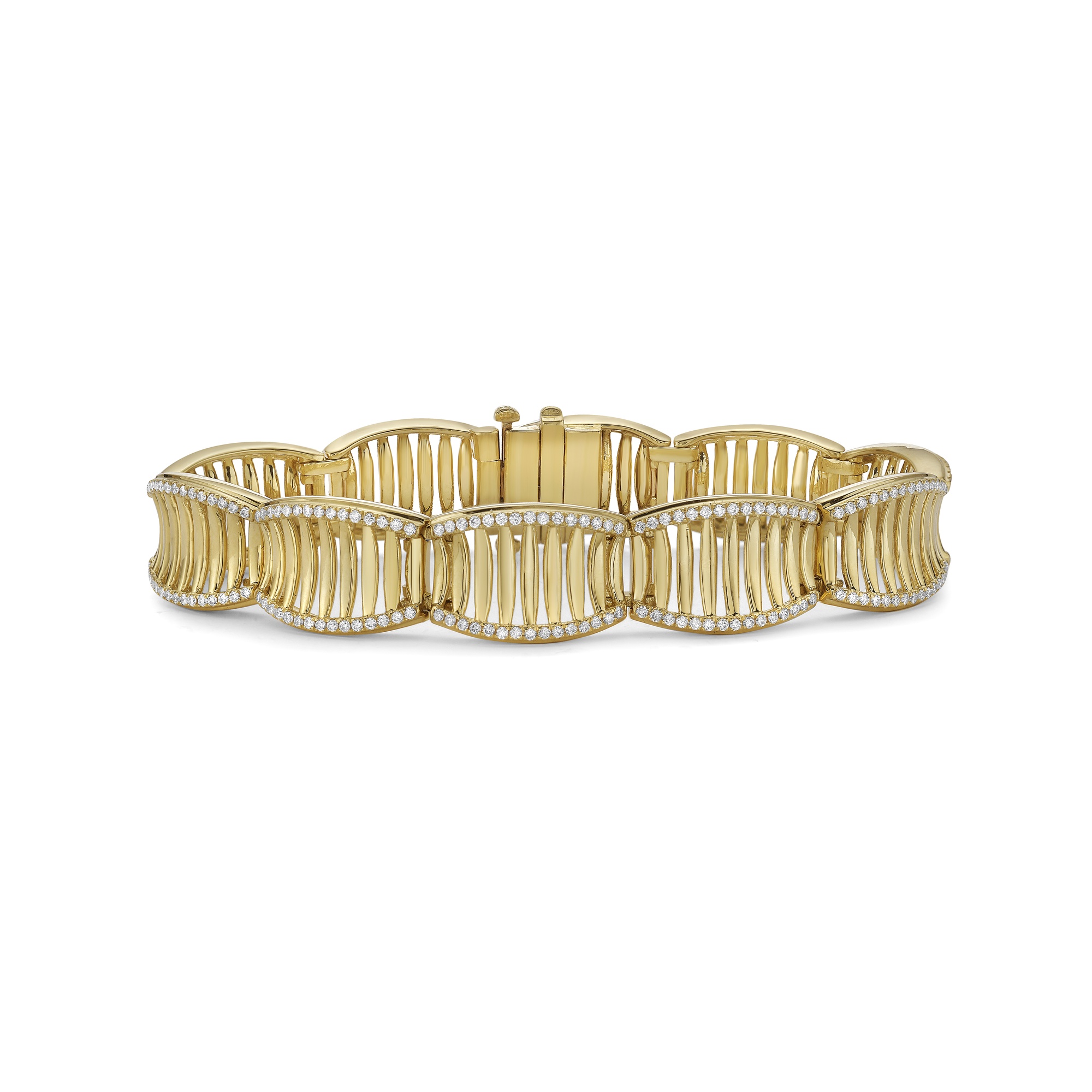 Birdcage Saddle Link Bracelet