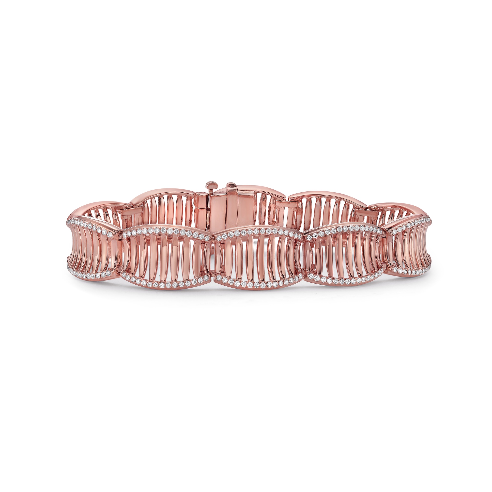 Birdcage Saddle Link Bracelet