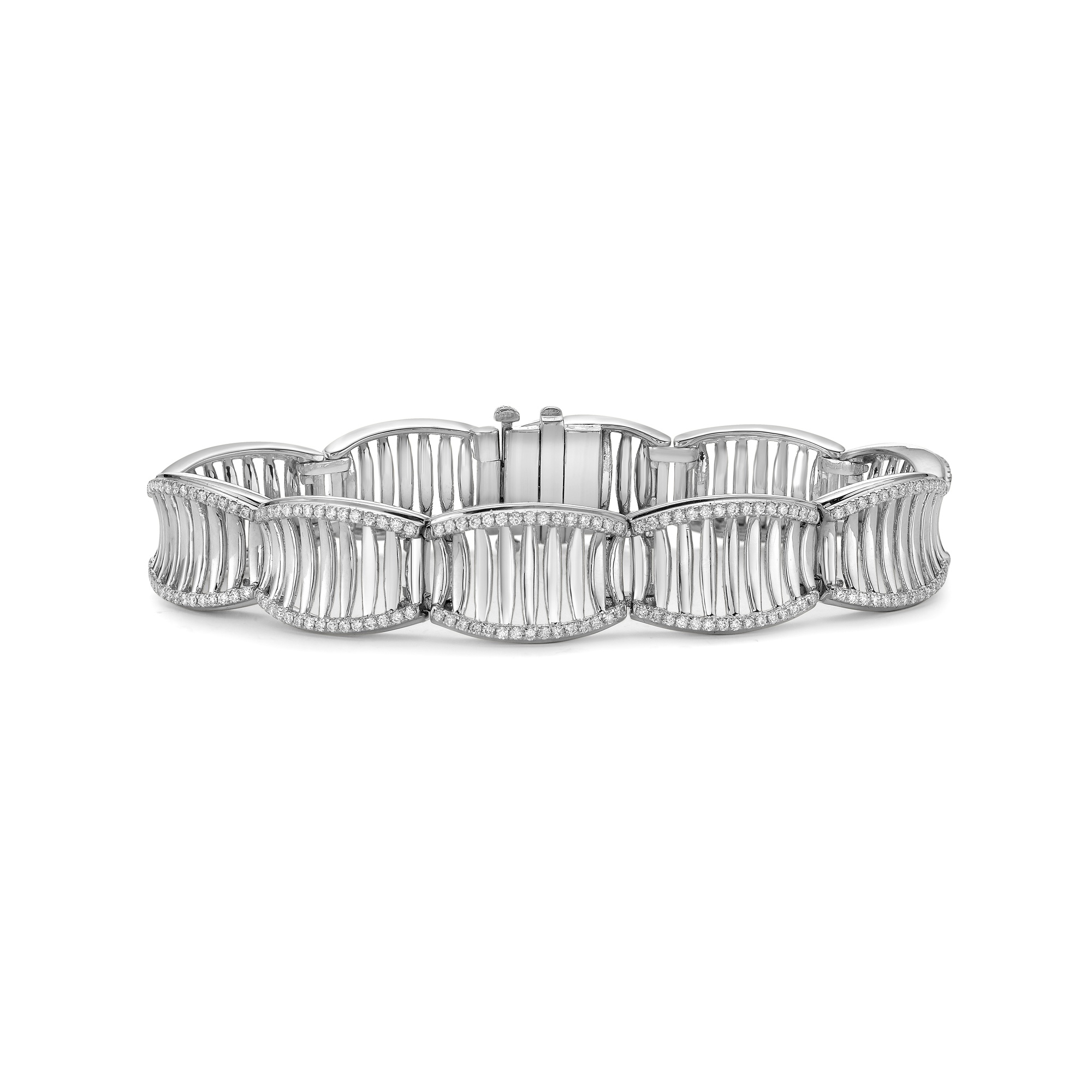 Birdcage Saddle Link Bracelet