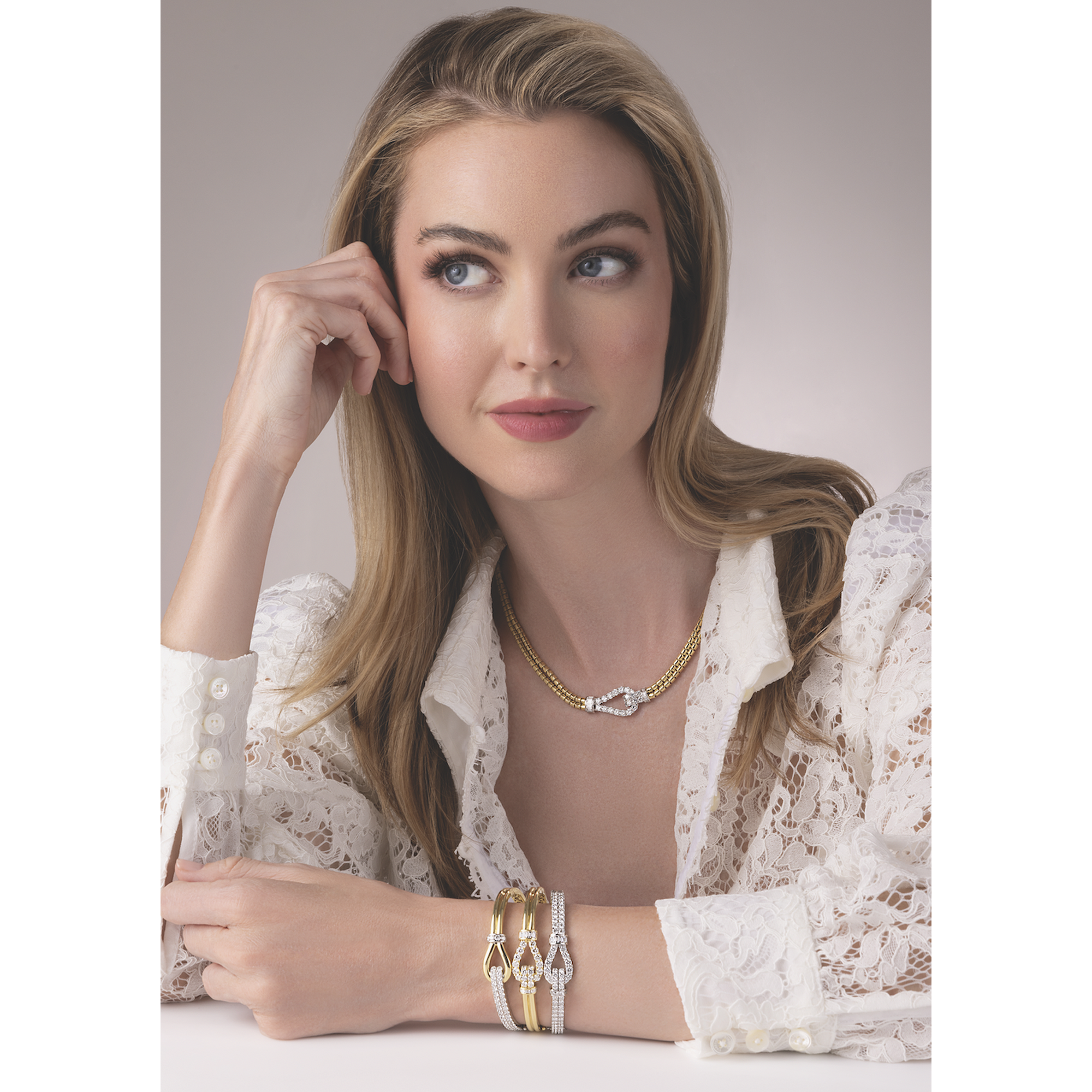 Diamond Lasso Bangle