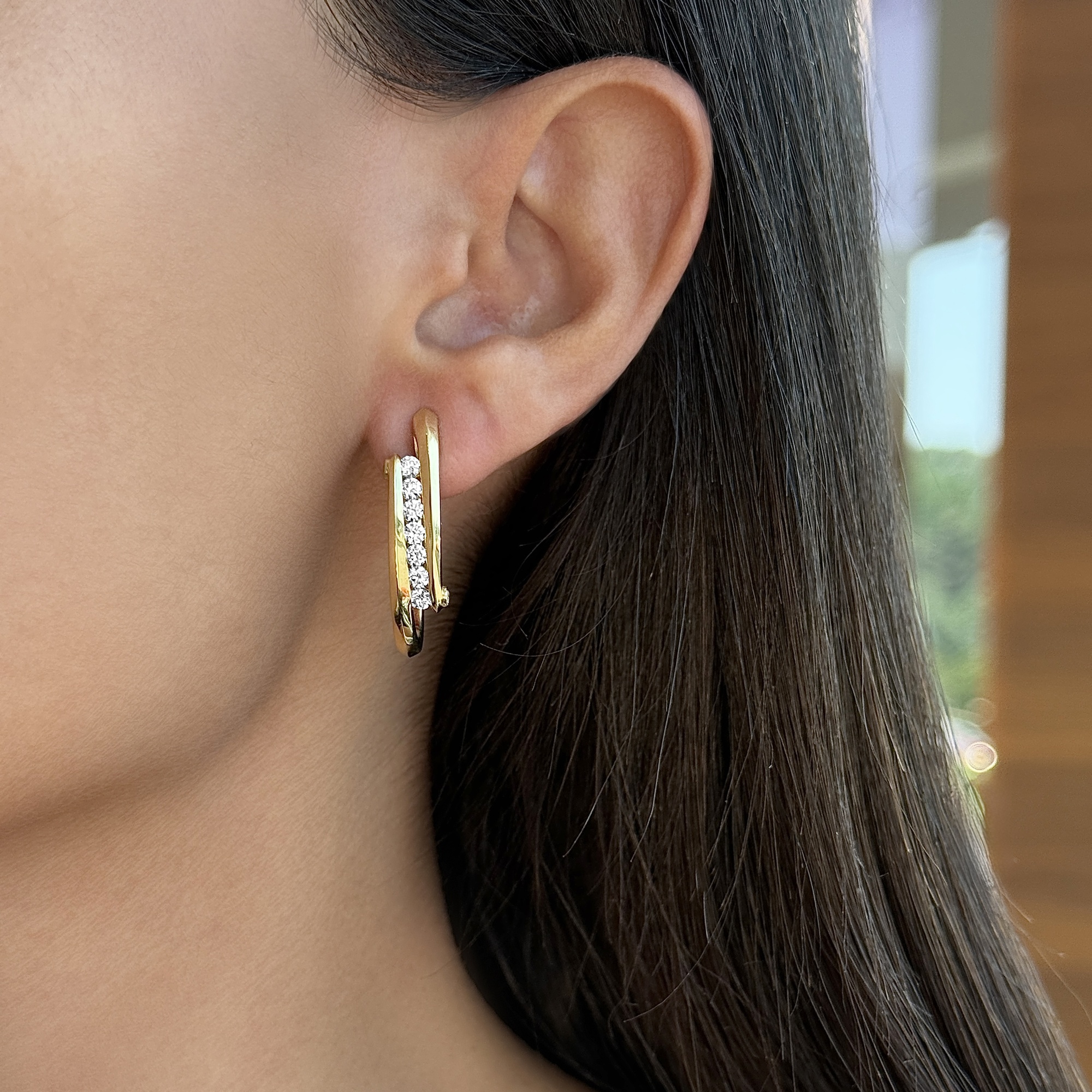 Diamond Clutch Hoops