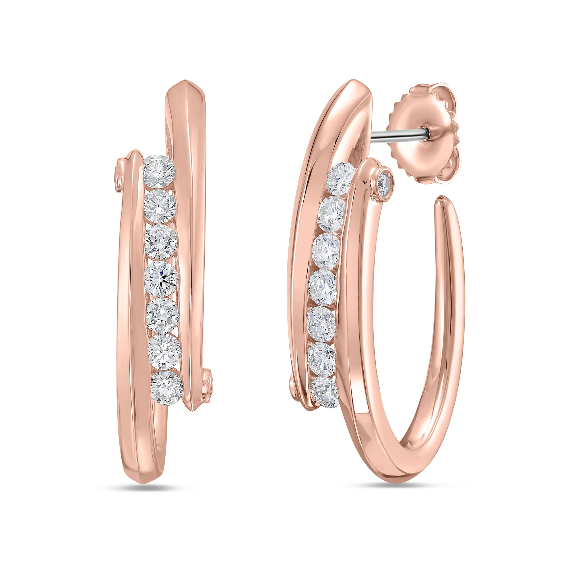 Diamond Clutch Hoops