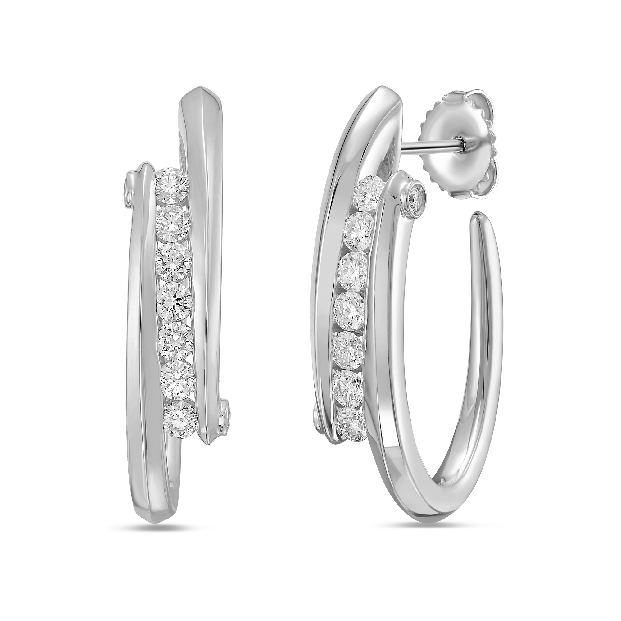 Diamond Clutch Hoops