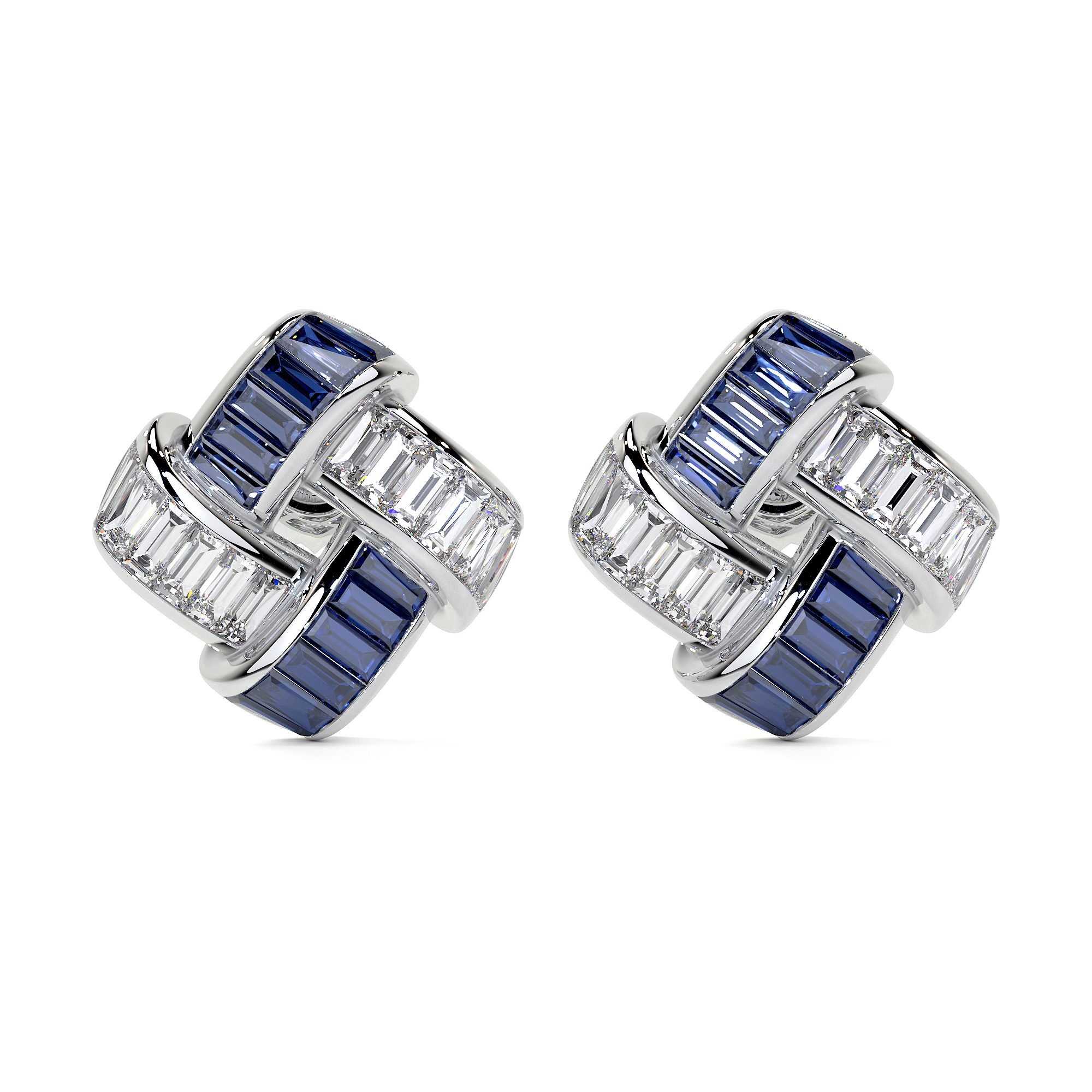 Signature Basket Weave Earrings (Small Version)