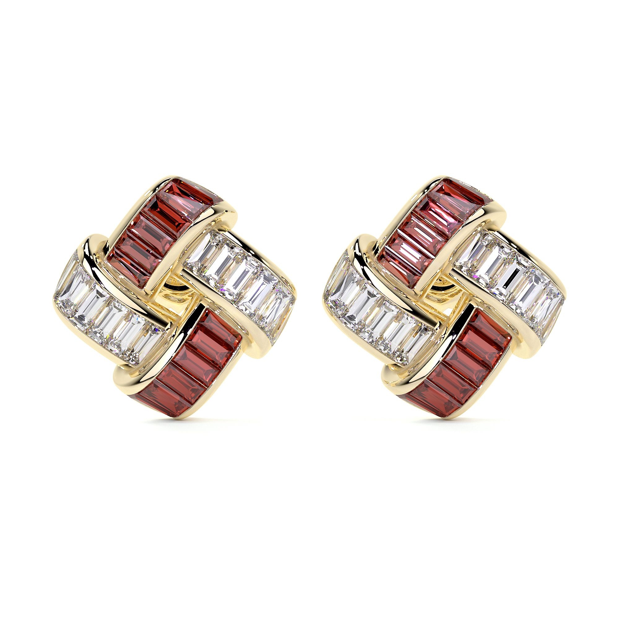Signature Basket Weave Earrings (Small Version)