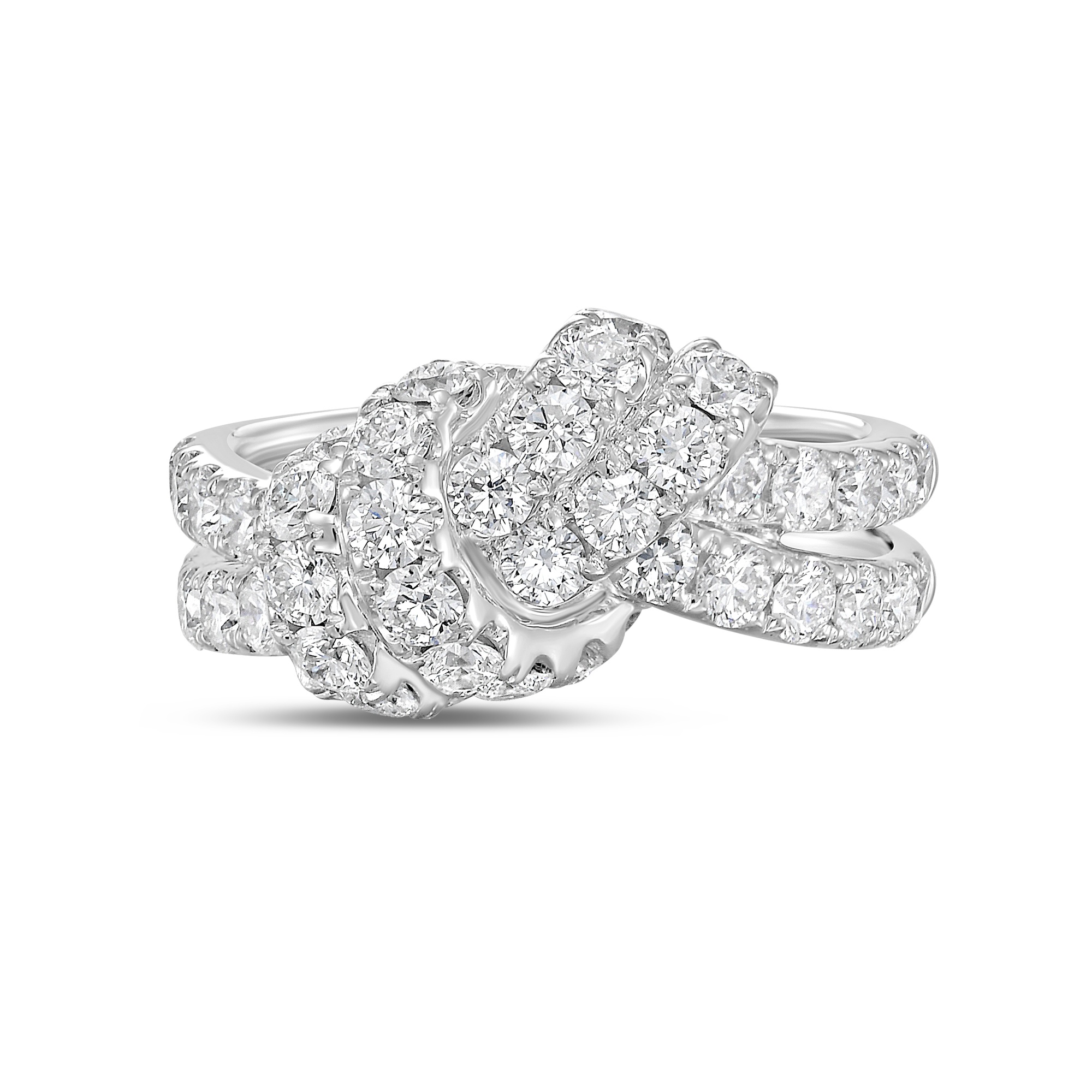 Diamond Knot Ring