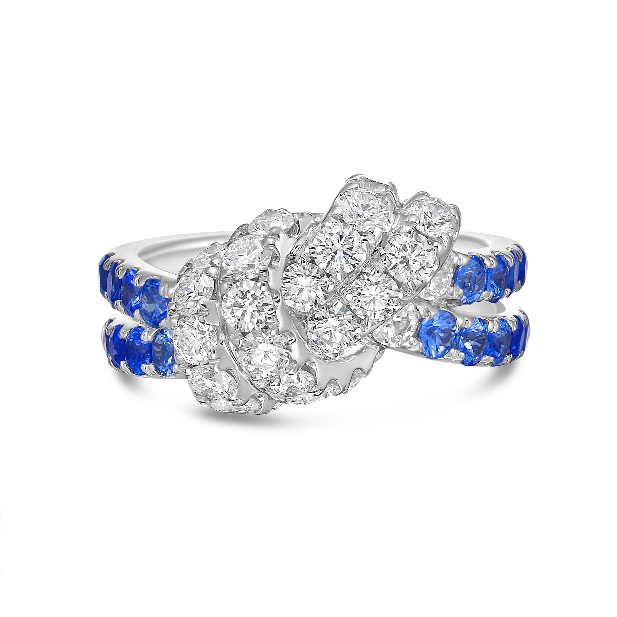 Ombre Knot Ring