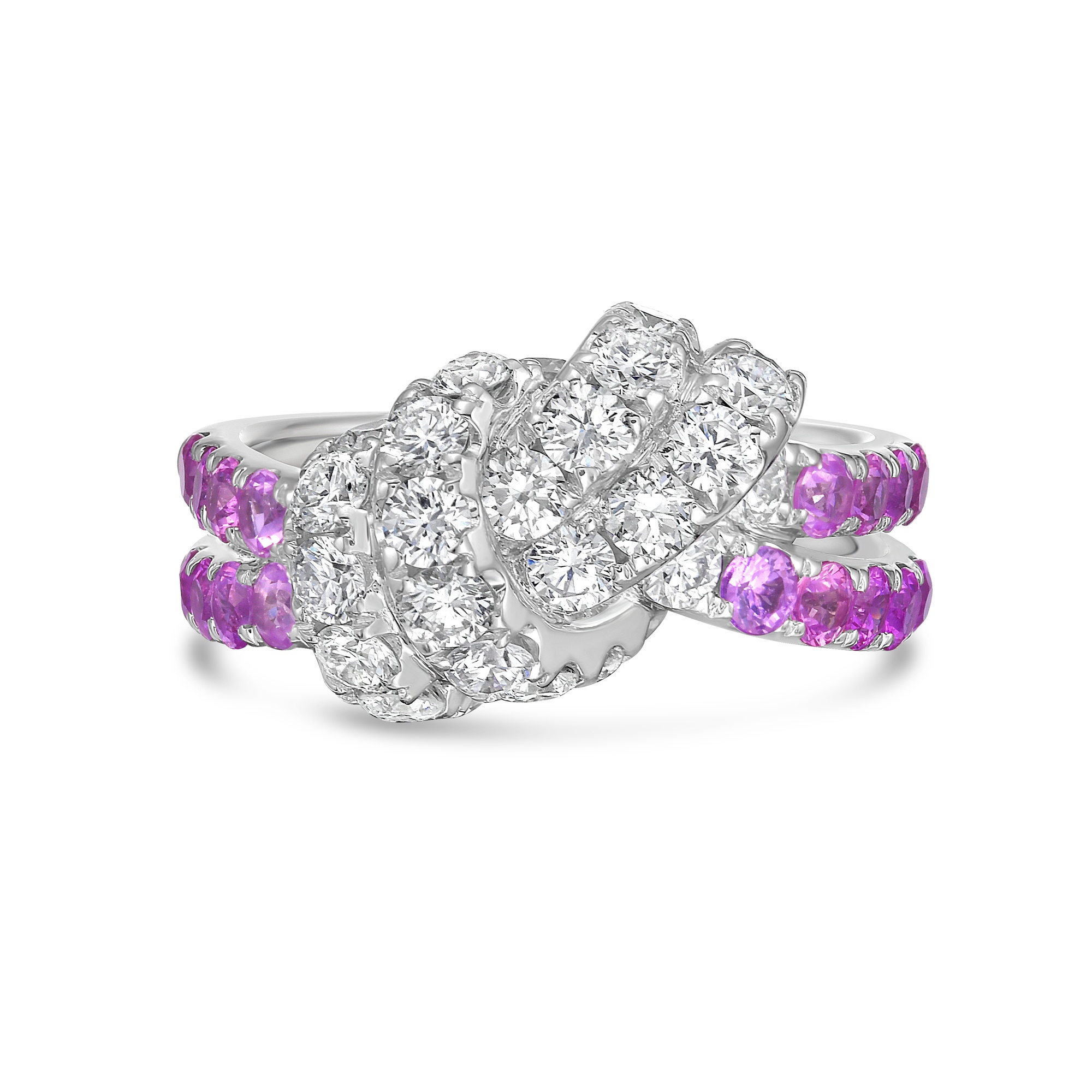 Ombre Knot Ring
