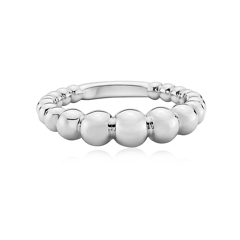 Graduated Bubble Stackable Ring