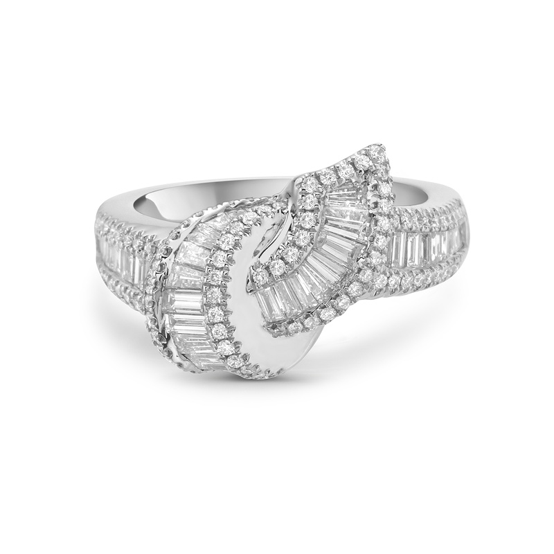 Baguette Embrace Ring