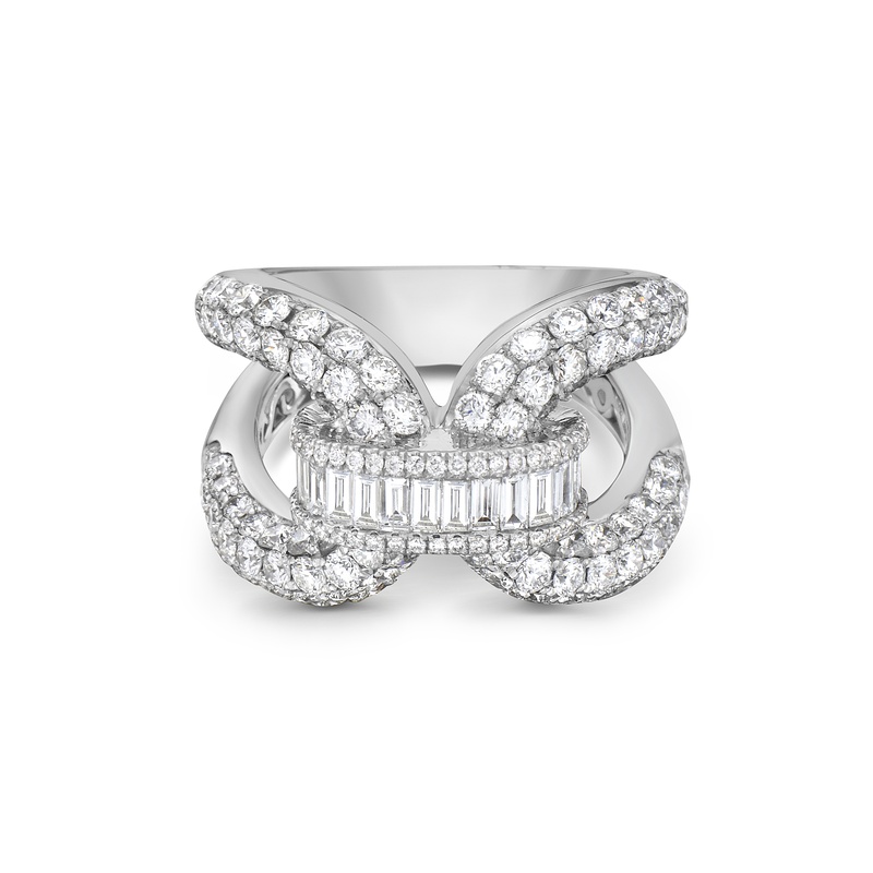 Diamond Bridge Ring