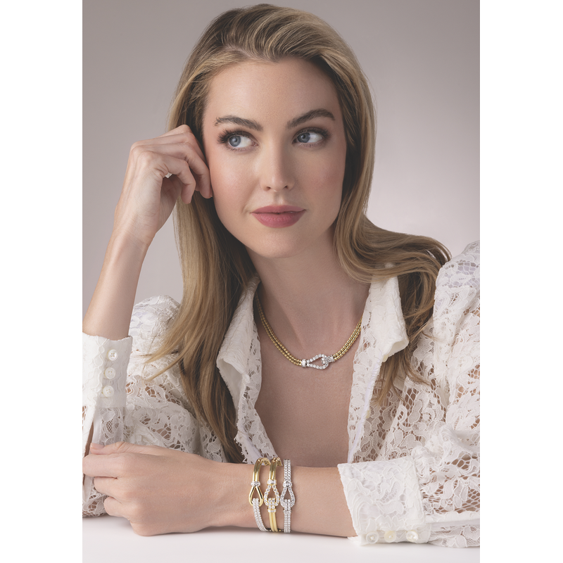 Diamond Lasso Bangle