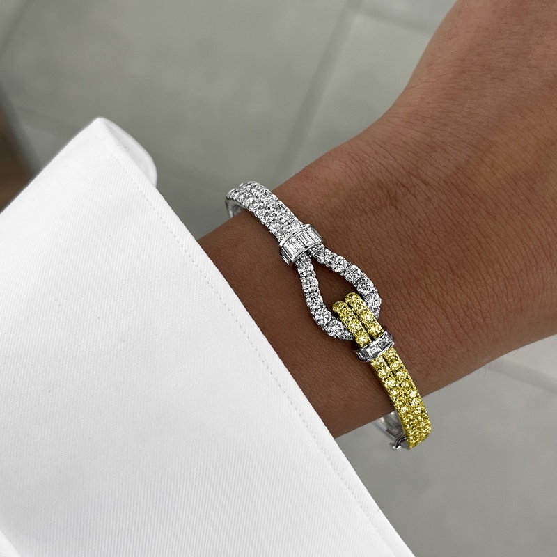 Diamond Lasso Bangle