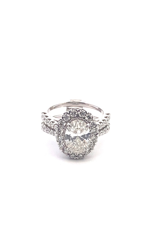 Engagement Ring – 18K White Gold 611-SP | Smith's