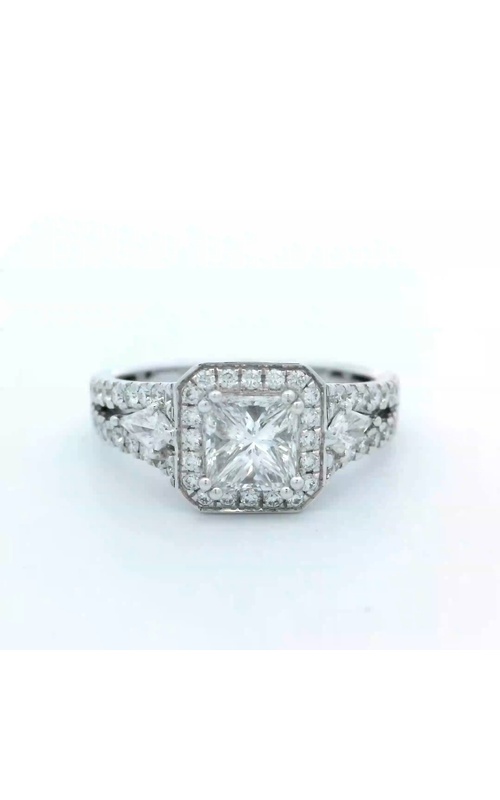 Engagement Ring – 18K White Gold MR1819 | Simon G.