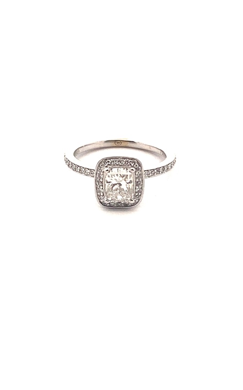 Engagement Ring – 18K White Gold Radiant Diamond (0.32ct) 94R-EC100 | Smith's