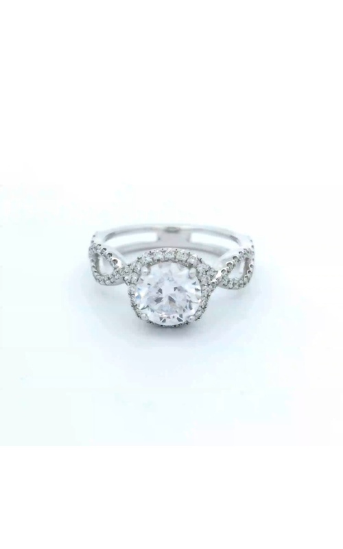 Engagement Ring – 14K White Gold ZR629 | Zeghani