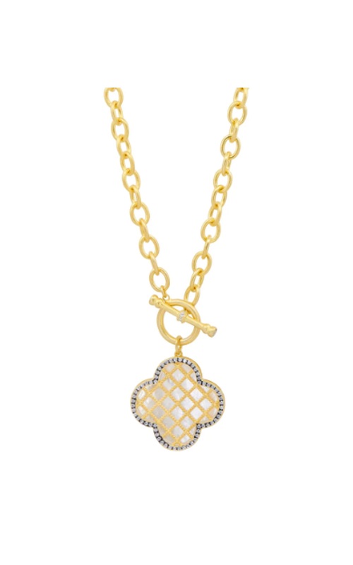 Freida Rothman  Necklace YRZ07602B-MOP-18