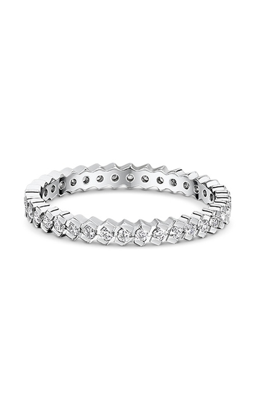 Wedding Band – 18K White Gold Diamond (0.378ct) 118B01 | Dora