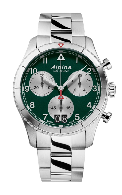 Alpina Startimer Pilot Quartz Watch AL-372GRS4S26B