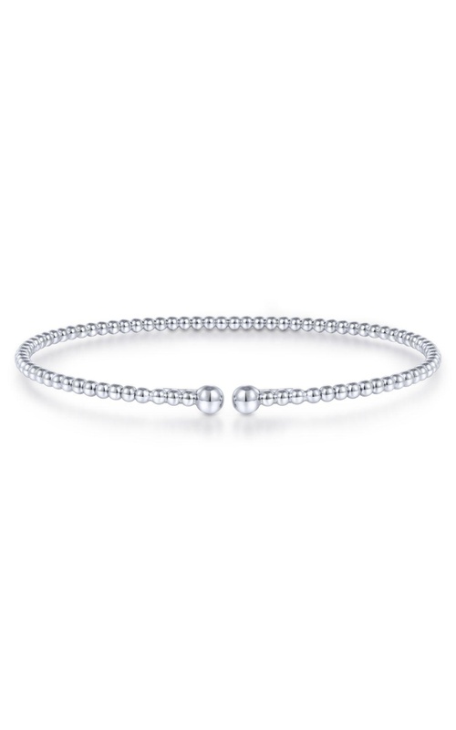 14K White Gold Bujukan Split Bangle