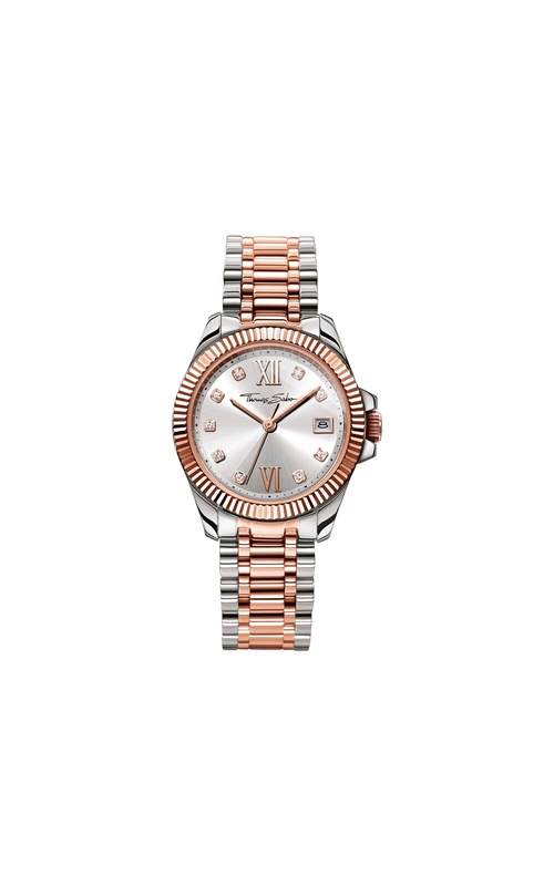 33mm - Divine - Rose/Silver - Silver Dial