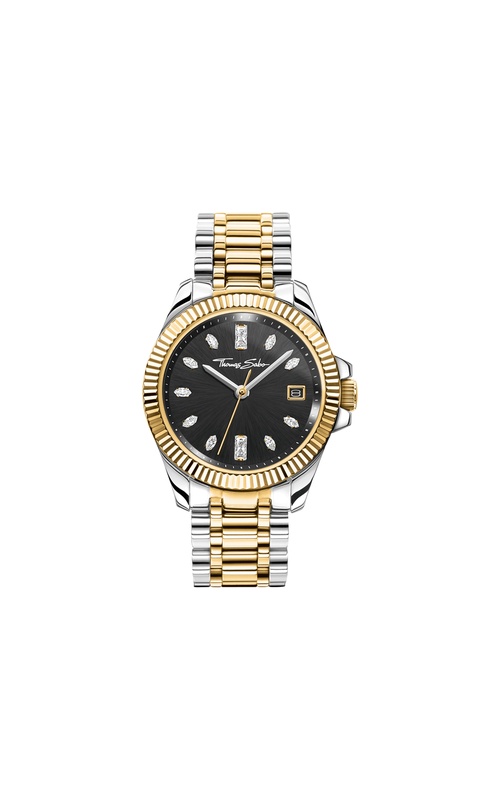 33mm - Divine - Gold/Silver - Black Dial