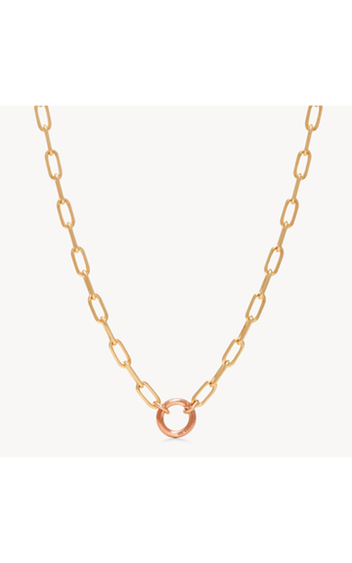 Clip Charm Chain - Gold Chain - Rose Link