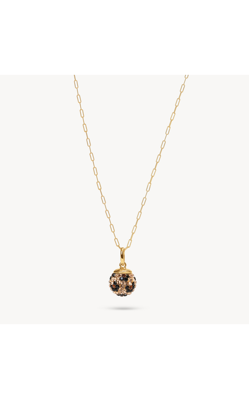 Sparkle Ball Clip Chain - Leopard