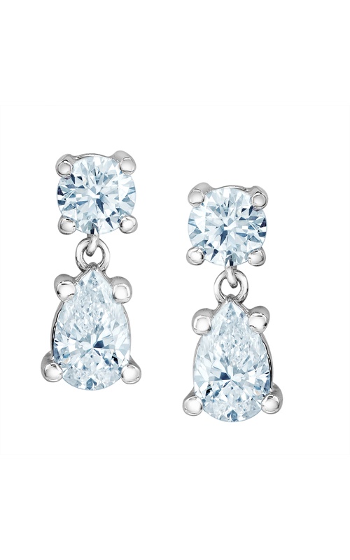 10K Yellow Gold Lab Grown Diamond Earrings