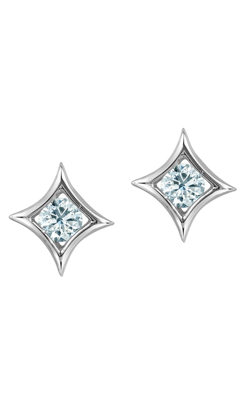 10K Yellow Gold Lab Grown Diamond Earrings