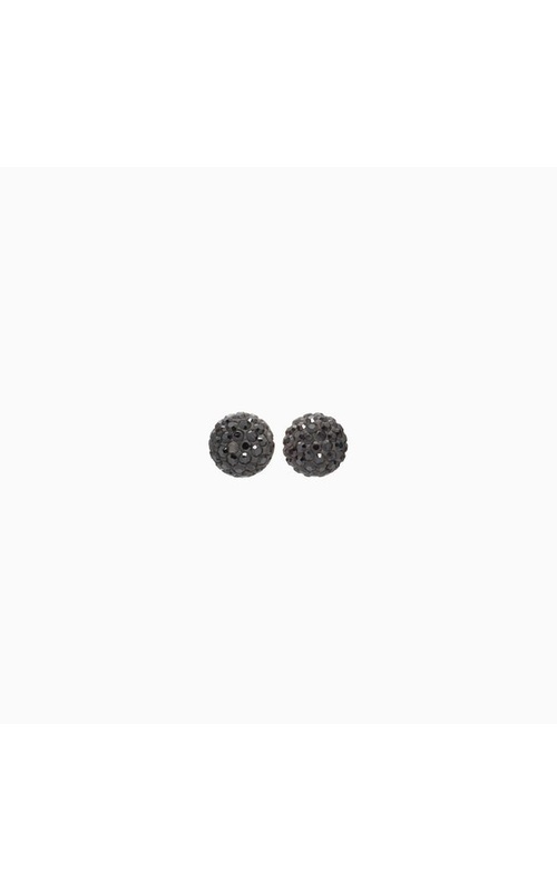 Small Sparkle Ball Studs - Hematite