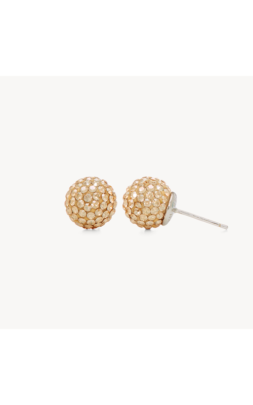 Medium Sparkle Ball Studs - November Golden Shadow Crystal