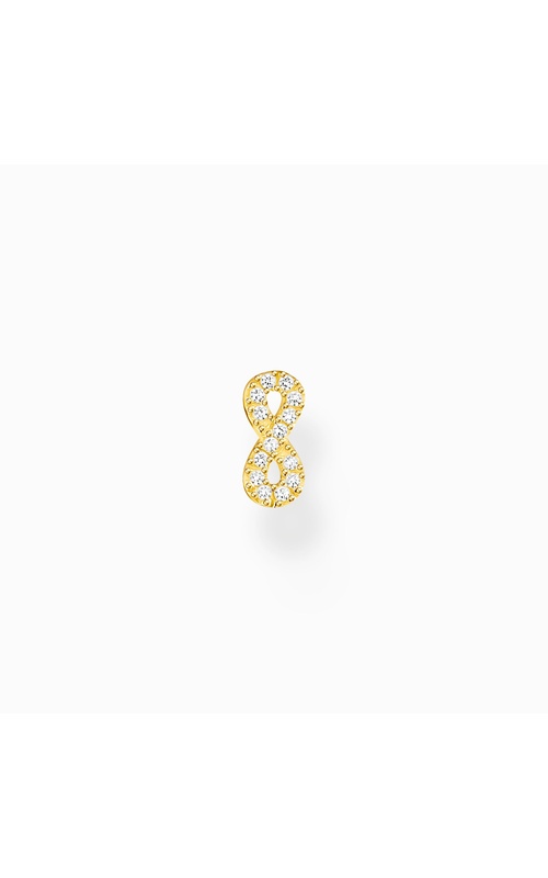 Single Ear Stud - Infinity - Gold