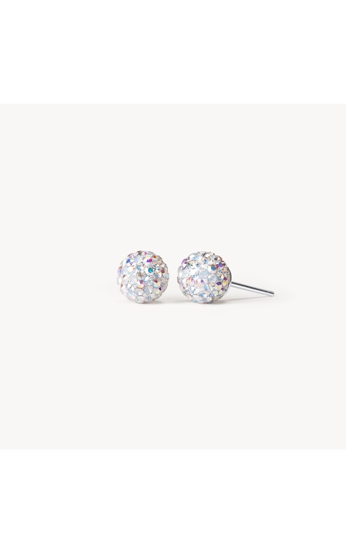 Small Sparkle Ball Studs - Snowflake