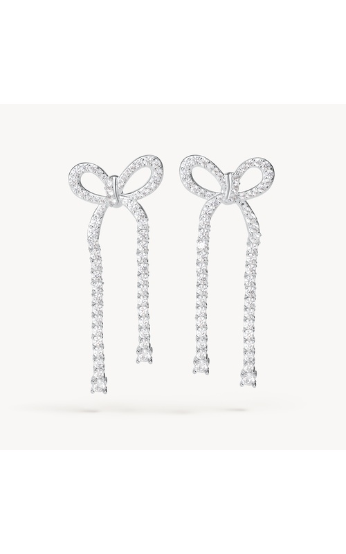 Tennis Bow Statement - Silver
