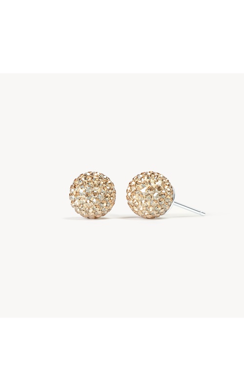 Medium Sparkle Ball Studs - Soft Gold