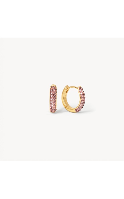 Always On Sparkle Hoops - Desert Rose