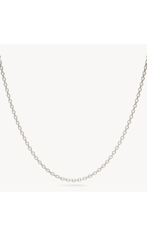 Rolo Slider Chain - Silver