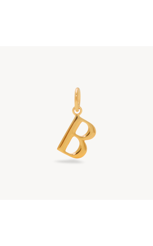 Letter - B - Gold