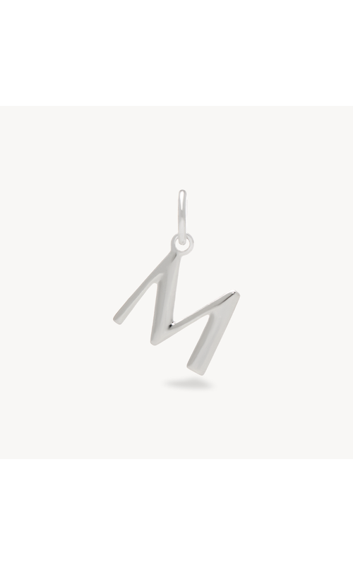 Letter - M - Silver
