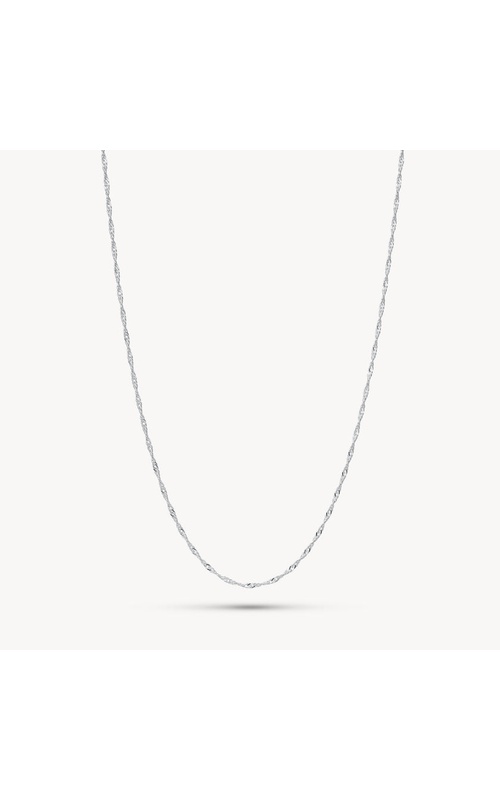 Singapore Slider Chain - Silver