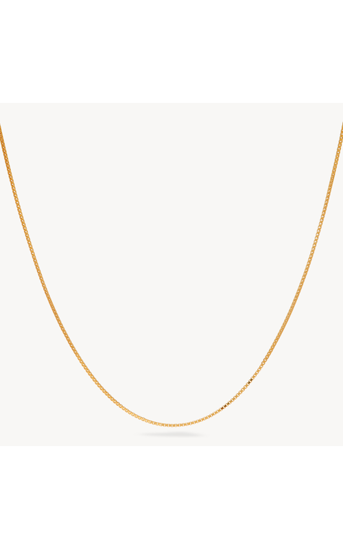 Box Chain Slider - Gold