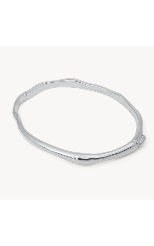 Wave Cuff - Silver - Medium
