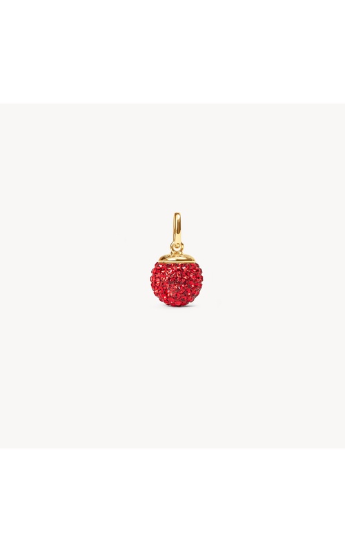 Sparkle Ball Charm - Medium - Red Velvet