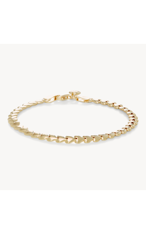 Heart String Chain - Small - Gold