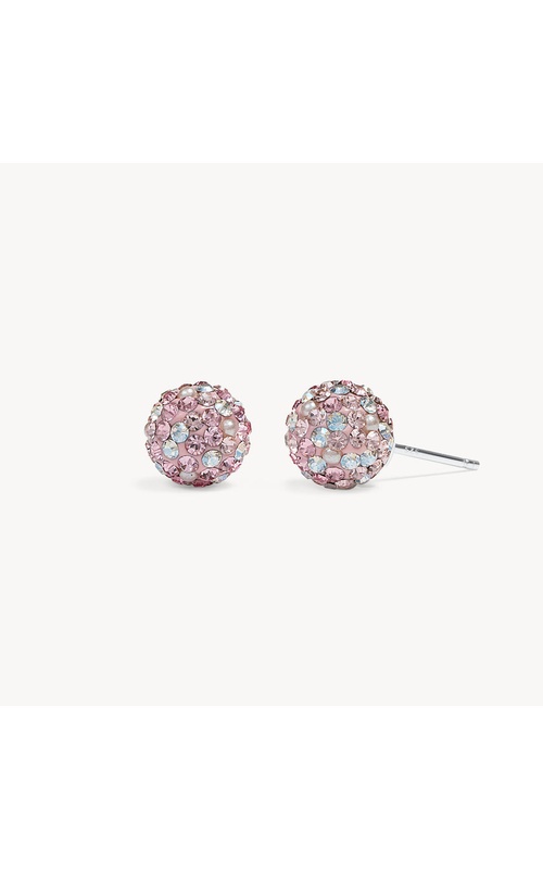 Medium Sparkle Ball Studs - Venetian Blush