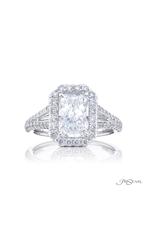 1.90 ct. GIA-Certified Radiant-Cut Diamond Ring in Platinum